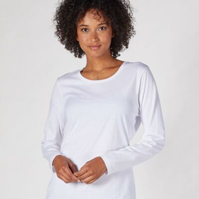Women's Perfect-T Long Sleeve Scoopneck T-Shirt Thumbnail