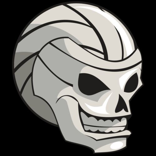 VOLLEYBALL SKULL RQC Thumbnail