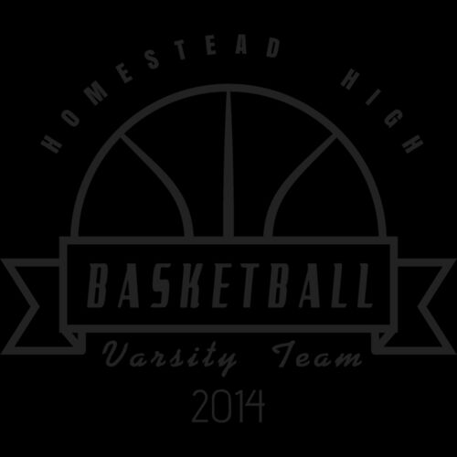 Basketball Template DNT001 BW Thumbnail