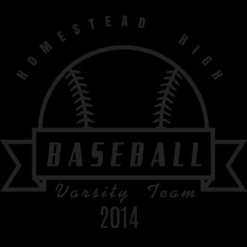 Baseball Template DNT001 BW Thumbnail