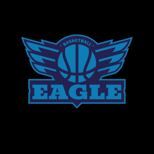 Eagle Basketball Logo Template Thumbnail