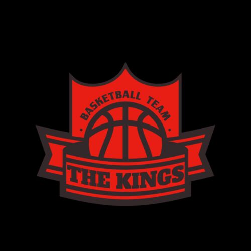 The Kings Basketball team Logo Template Thumbnail