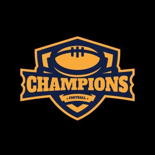 Champions Football logo template Thumbnail