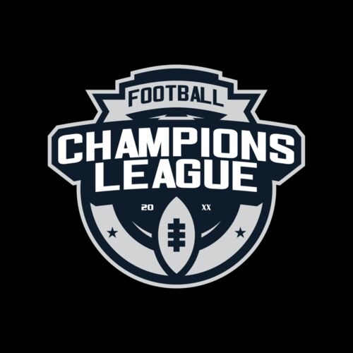 Champions League Football logo template Thumbnail