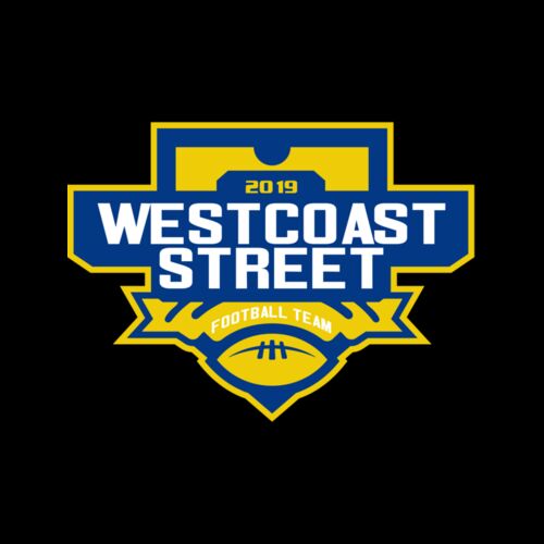 West Coast Street Football League logo template Thumbnail