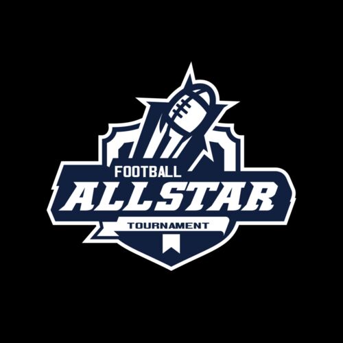 Allstar Tournament Football logo template Thumbnail