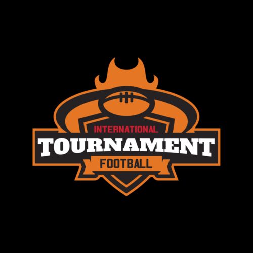 Tournament International Football logo template Thumbnail
