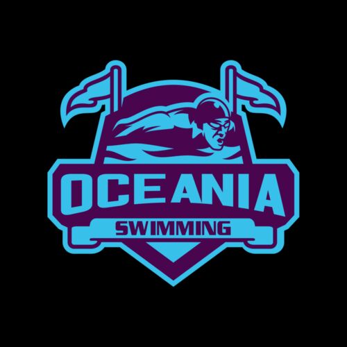Oceania Swimming logo template Thumbnail