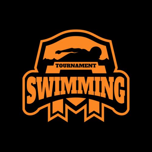 Swimming Tournament logo template 03 Thumbnail