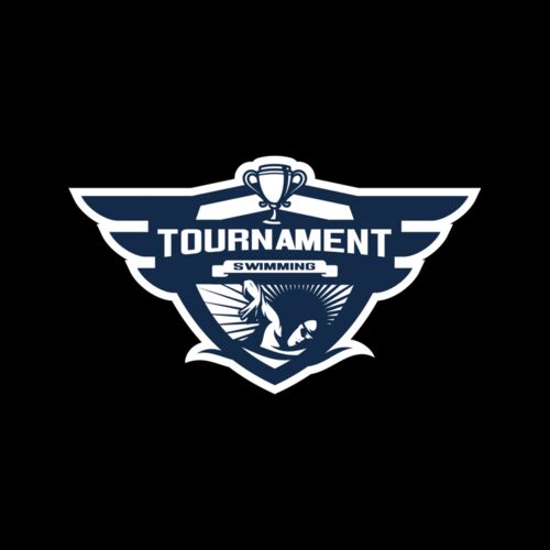 Swimming Tournament logo template 04 Thumbnail