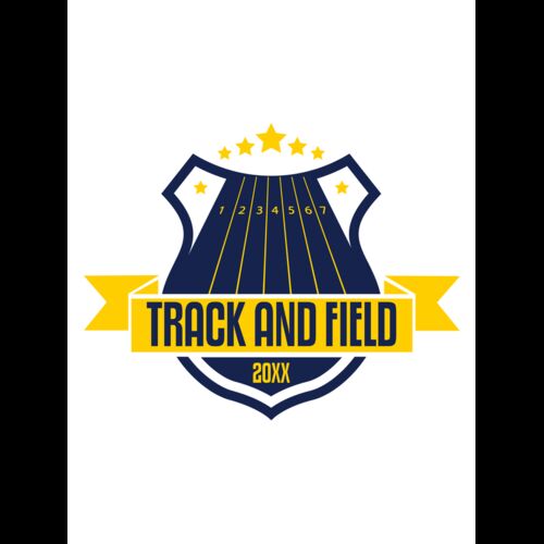 Track & Field Team Logo 06 Thumbnail