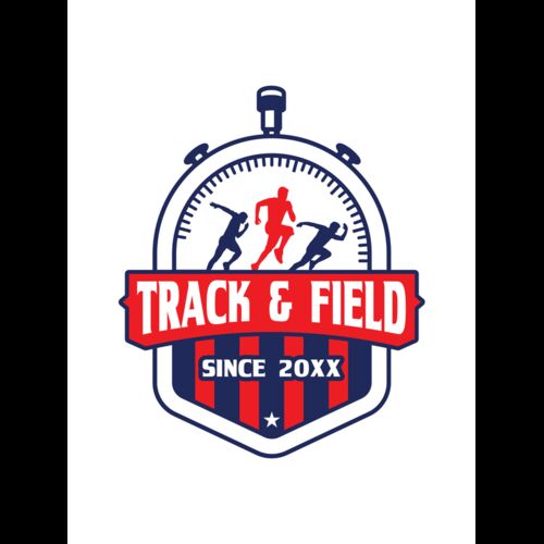 Track & Field Team Logo 14 Thumbnail