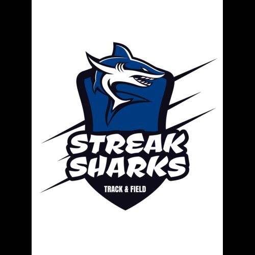 Sharks Track & Field Team Logo 01 Thumbnail