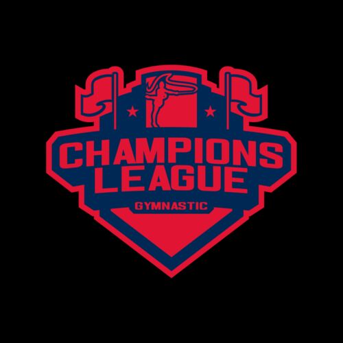 Champions League Gymnastic logo template Thumbnail