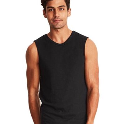 Unisex Lightweight Cotton/Poly Muscle Tank Thumbnail
