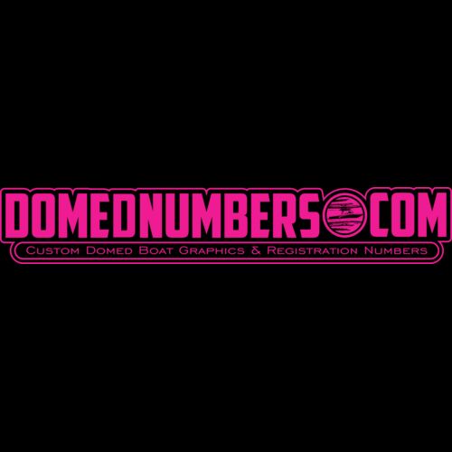 Domed Numbers - Dark backgrounds Thumbnail
