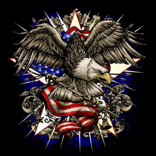 Eagle With Flag Thumbnail