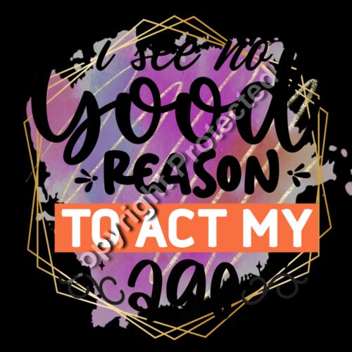 Act my age Thumbnail