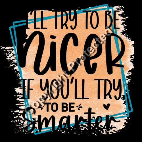 Try to be nicer Thumbnail