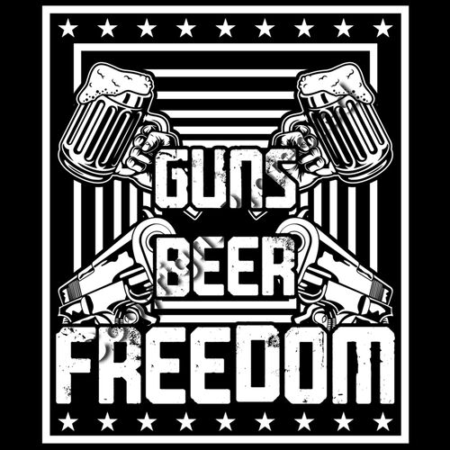 011 Guns Beer Freedom Thumbnail