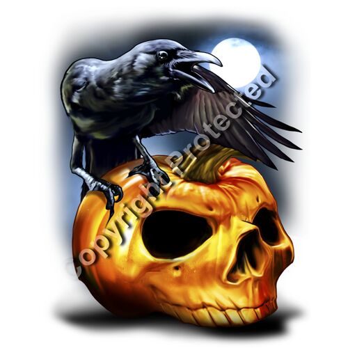 Crow & Skull Thumbnail