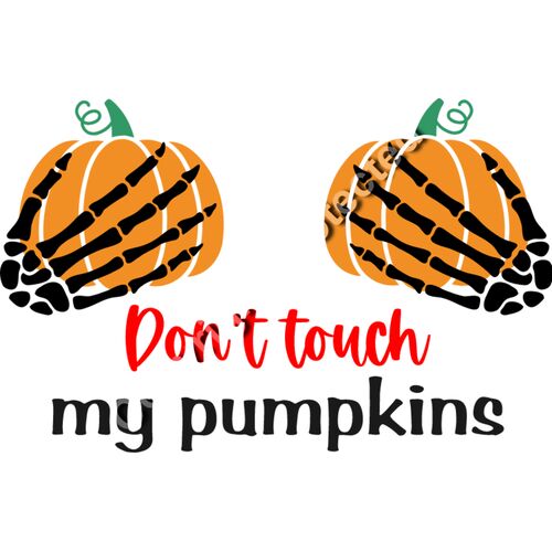Don't touch my pumpkins Thumbnail