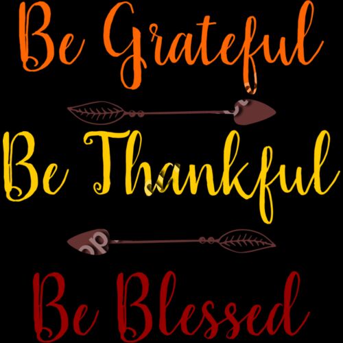 Be Grateful, Be Thankful, Be Blessed Thumbnail