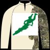 The Bass Custom Pro Fishing Jersey Thumbnail
