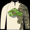 The Bass Custom Pro Fishing Jersey Thumbnail