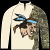 The Bass Custom Pro Fishing Jersey Thumbnail