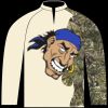 The Bass Custom Pro Fishing Jersey Thumbnail