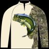 The Bass Custom Pro Fishing Jersey Thumbnail