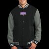 Fleece Letterman Jacket Thumbnail