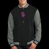 Fleece Letterman Jacket Thumbnail