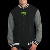 Fleece Letterman Jacket Thumbnail