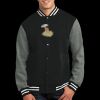 Fleece Letterman Jacket Thumbnail