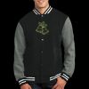 Fleece Letterman Jacket Thumbnail
