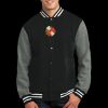 Fleece Letterman Jacket Thumbnail