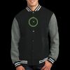 Fleece Letterman Jacket Thumbnail