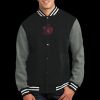 Fleece Letterman Jacket Thumbnail