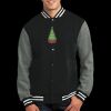 Fleece Letterman Jacket Thumbnail