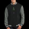 Fleece Letterman Jacket Thumbnail
