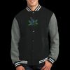 Fleece Letterman Jacket Thumbnail