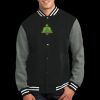 Fleece Letterman Jacket Thumbnail