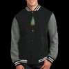 Fleece Letterman Jacket Thumbnail