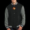 Fleece Letterman Jacket Thumbnail