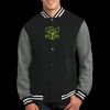Fleece Letterman Jacket Thumbnail