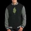 Fleece Letterman Jacket Thumbnail
