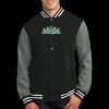 Fleece Letterman Jacket Thumbnail