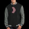Fleece Letterman Jacket Thumbnail